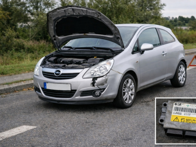 Échange standard calculateur moteur HS Opel Corsa D – Référence 55568383