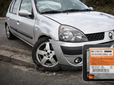 Réinitialisation calculateur airbag Renault Clio – Référence 8200047304 