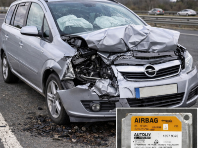Réinitialisation calculateur airbag après un choc Opel Zafira réf. 13261676