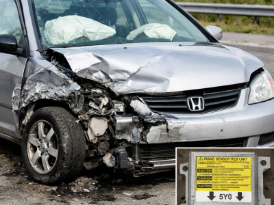 Réinitialisation calculateur airbag après un choc Honda – 