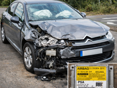 Réinitialisation calculateur airbag suite à un choc Citroën C5 – 9665558280 