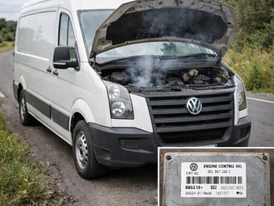 Échange standard calculateur moteur HS VW Crafter – Référence 0281014131 