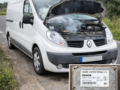 Échange standard calculateur moteur HS pour Renault Trafic – Réf 8200402578 