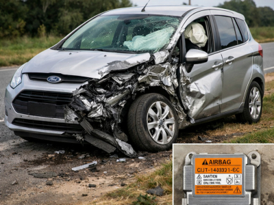 Réinitialisation calculateur airbag Ford B-Max AV1T 14B321 CF après choc 