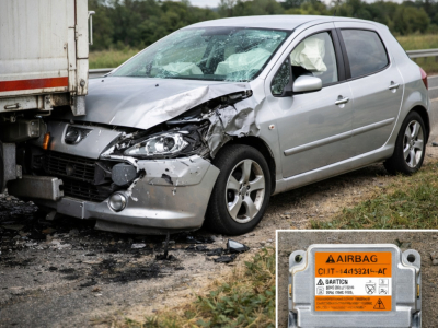 Réinitialisation calculateur airbag Peugeot 307 – Référence 9652363880 