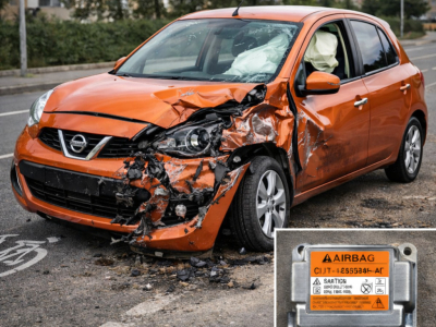 Réinitialisation calculateur airbag Nissan Micra – Référence 98820AX502