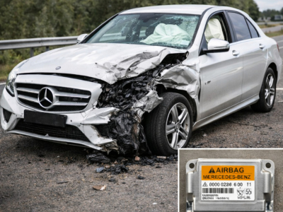 Réinitialisation calculateur airbag Mercedes A1698204085 après un choc
