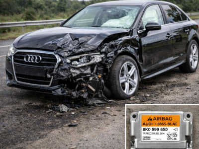 Réinitialisation calculateur airbag Audi après un choc – Référence 8N0959655A