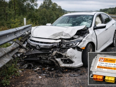 Réinitialisation calculateur airbag Honda après un choc – Référence 5WK44015 