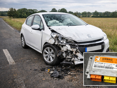 Réinitialisation calculateur airbag Peugeot 208 (9803380480 / Bosch 0285011402) 