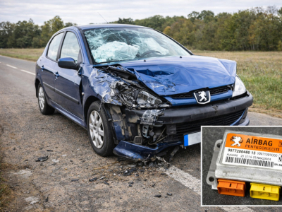 Réinitialisation du calculateur airbag Peugeot 206 9653441880 Autoliv 603201000