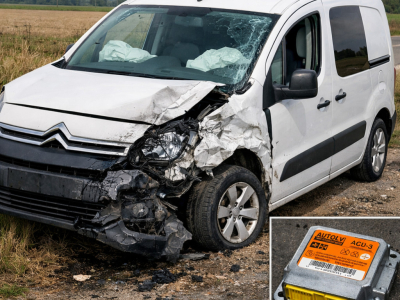 Réinitialisation calculateur airbag Citroën Berlingo 603602500 – 9653190880