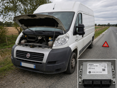 Échange standard calculateur moteur HS FIAT DUCATO 0281016051 : solution fiable 