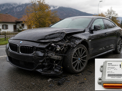 Réinitialisation du calculateur airbag BMW référence 65.778386192 après un choc 