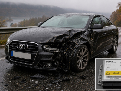 Réinitialisation calculateur airbag Audi après un choc – Référence 0285012669 