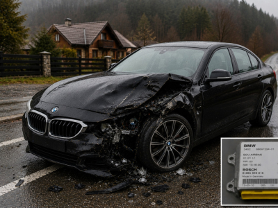 Réinitialisation calculateur airbag BMW après un choc – Référence 65.77-9125224 