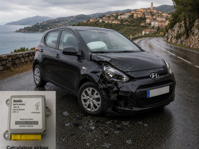 Réinitialisation calculateur airbag Hyundai i10 95910-0X700 Siemens 5WK43798