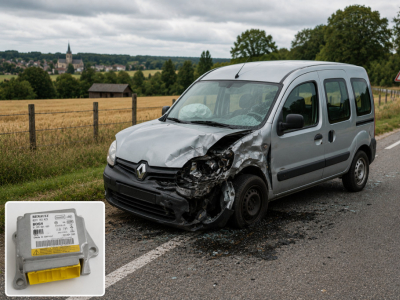 Réinitialisation calculateur airbag Renault Kangoo avec référence 8200656329 