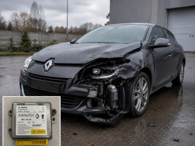Réinitialisation calculateur airbag Renault Mégane 285581365R 